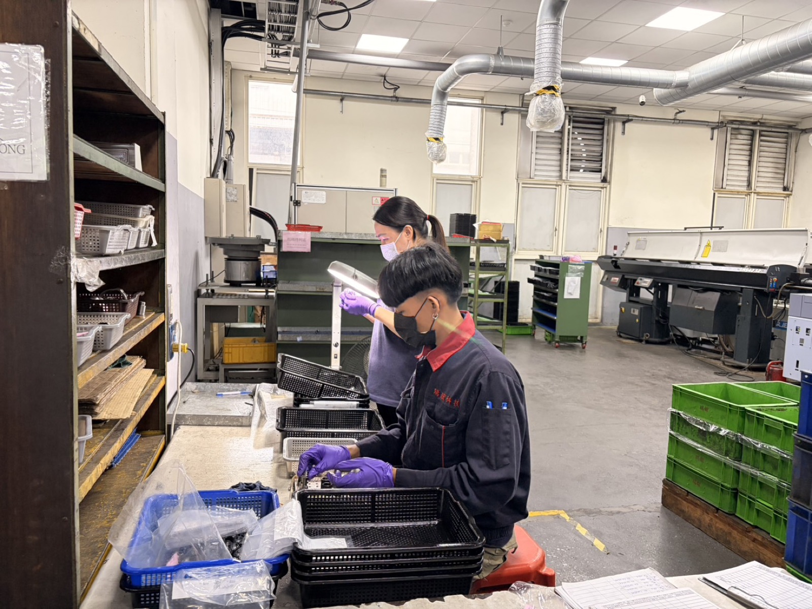 Quality assurance area at Re Hong Technology